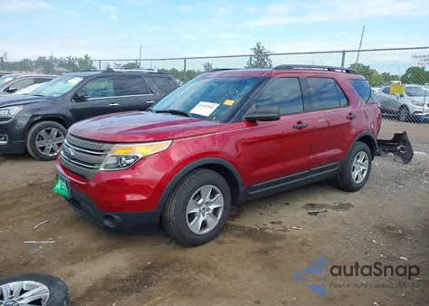 2014 Ford Explorer z USA, uszkodzony, nr VIN 1FM5K7B81EGA48550